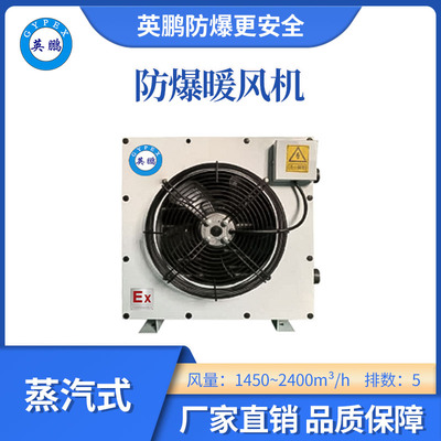 英鹏防爆蒸汽暖风机-38KW