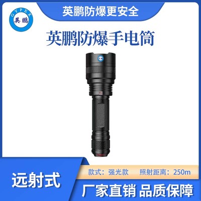 英鹏防爆强光远射手电筒-250m