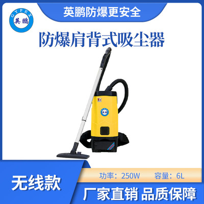 英鹏肩背式防爆吸尘器-无线款6L