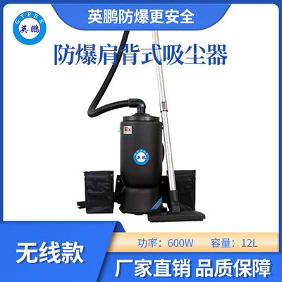 英鹏肩背式防爆吸尘器-无线款12L