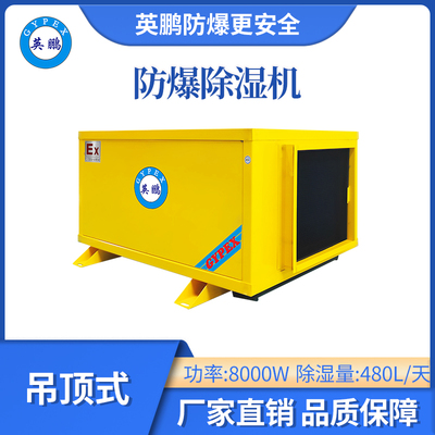 英鹏防爆吊顶式除湿机-8000W